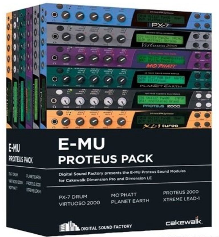 Cakewalk Dimension E-Mu Proteus Sound Pack – Download Free Vintage Synth Tones for Producers