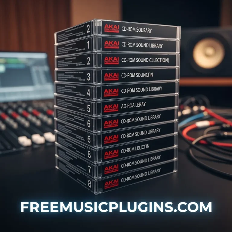 Akai CD-ROM Sound Library (8 Disc Collection) – Free Vintage Sampler Sounds