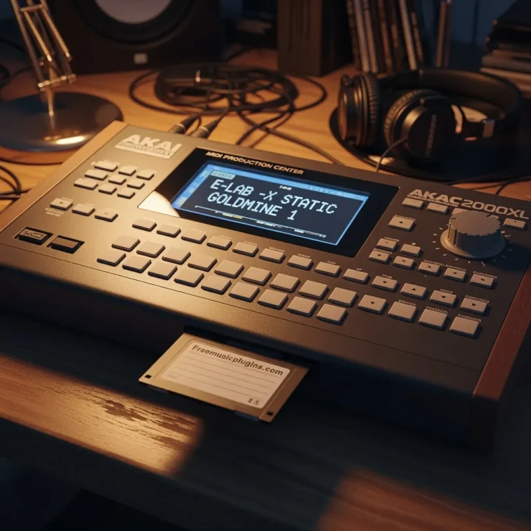 E-Lab X Static Goldmine 1 (Akai) – Free Vintage Breakbeat & Glitch Samples