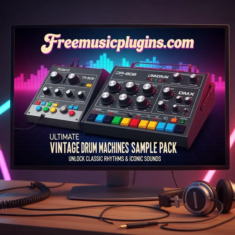 Ultimate Vintage Drum Machines Sample Pack – Free 100+ Classic Drum Machine Sounds