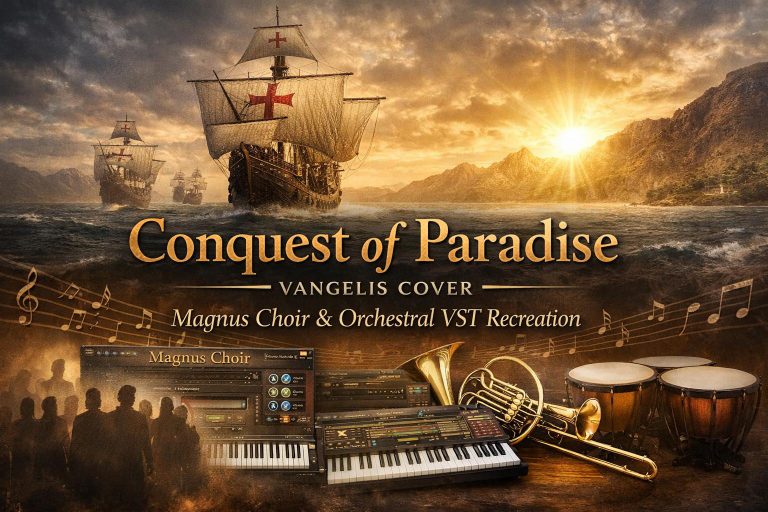 Conquest of Paradise Vangelis Cover – Magnus Choir & Orchestral VST Recreation